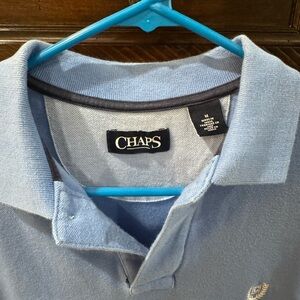 Short Sleeve by CHAPS. SOLID PIQUE POLO